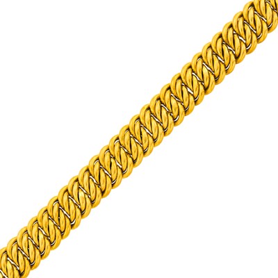 Lot 85 - Gold Link Bracelet