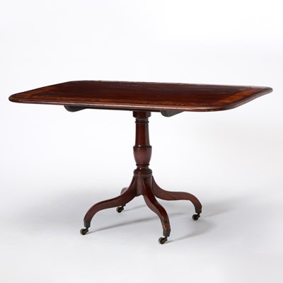 Lot 145 - George III Inlaid Mahogany Breakfast Table