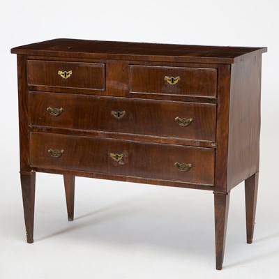 Lot 236 - Italian Louis XVI Walnut Commode