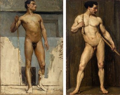Lot 13 - Attributed to Jules-Marie-Auguste Leroux