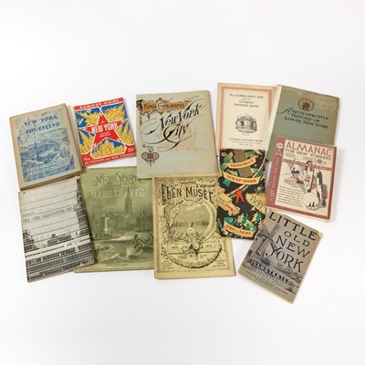 Lot 284 - A collection of New York City pamphlets and ephemera