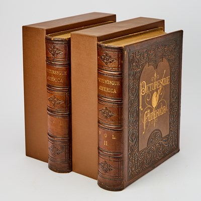 Lot 166 - A well-preserved copy of William Cullen Bryant's "Picturesque America"