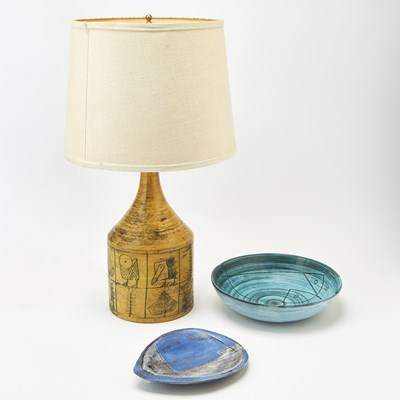 Lot 366 - Two Jacques Blin Glazed Ceramic Articles