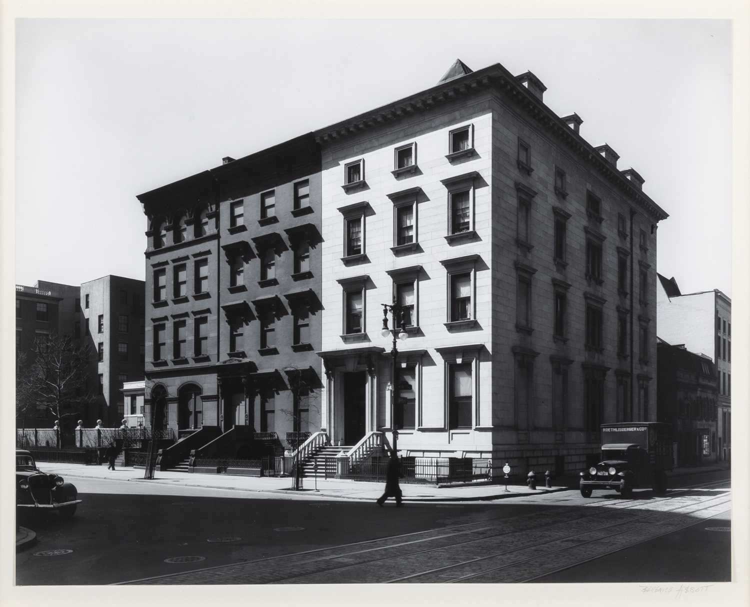 Lot 16 - Berenice Abbott, Fifth Avenue Row Houses, Manhattan, 1936