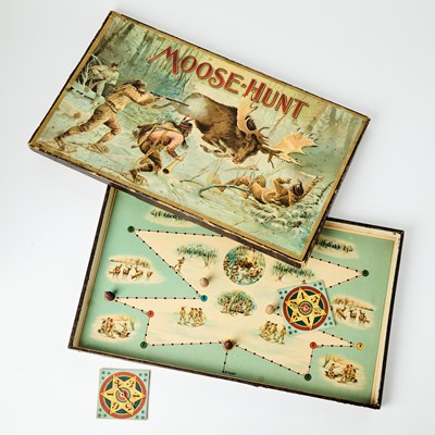 Lot 49 - A vintage Moose Hunt board game