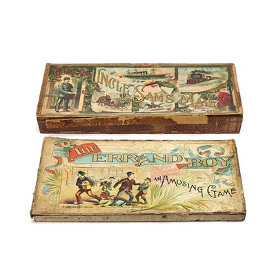 Lot Two board games from the McLoughlin Bros.