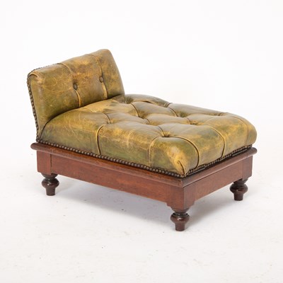 Lot 515 - William IV Mahogany Gout Stool