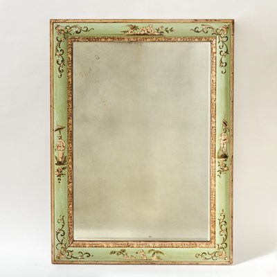 Lot 153 - Regency Style Painted Mirror
