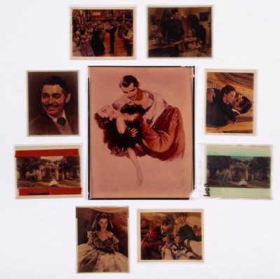 Lot 135 - Nine Photonegative Transparencies from Gone with the Wind