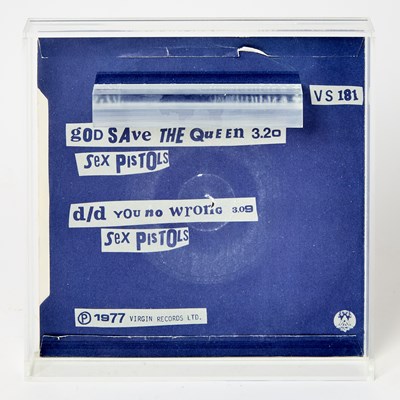Lot 15 - God Save the Queen inscribed by Sid Vicious!