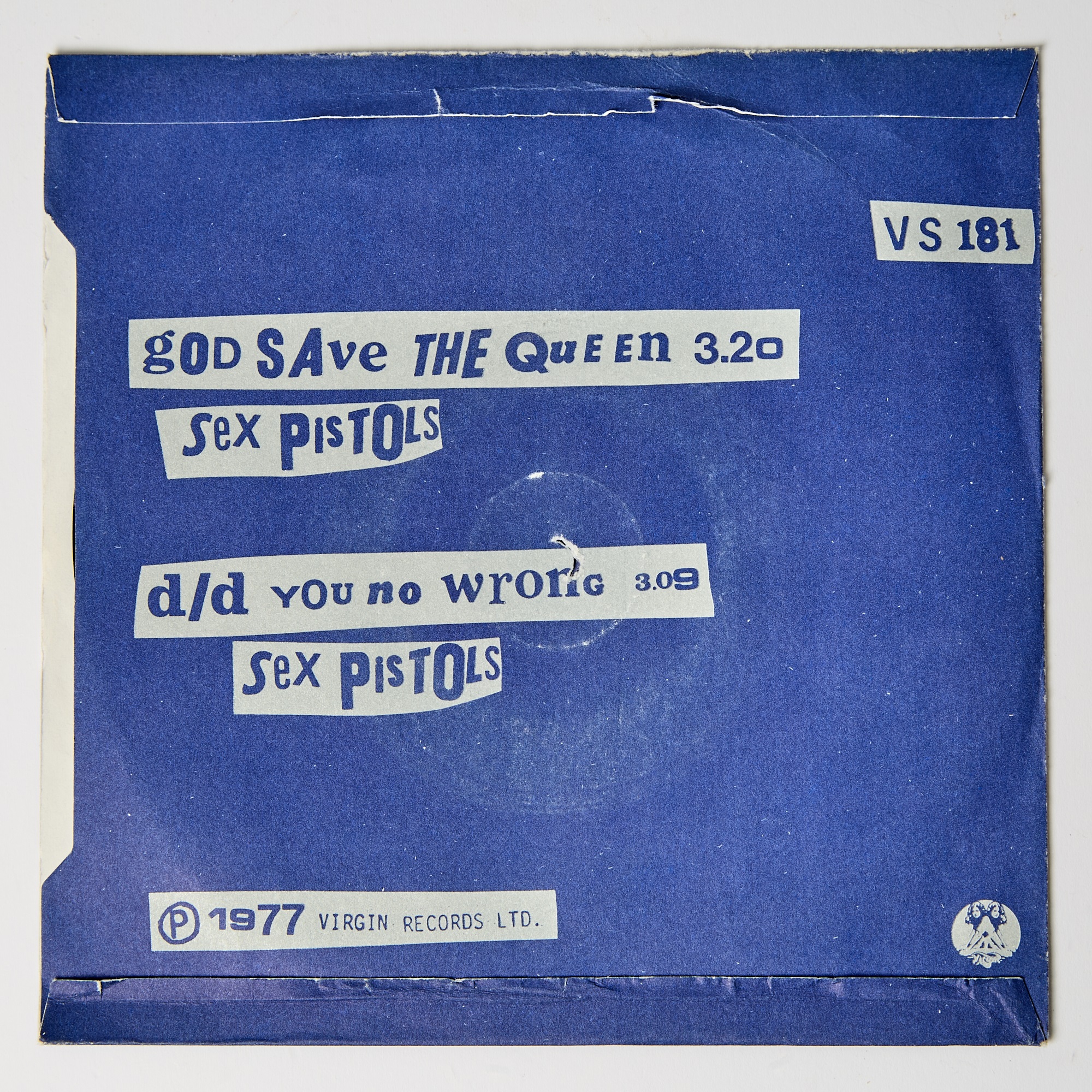Lot 15 - God Save the Queen inscribed by Sid Vicious!