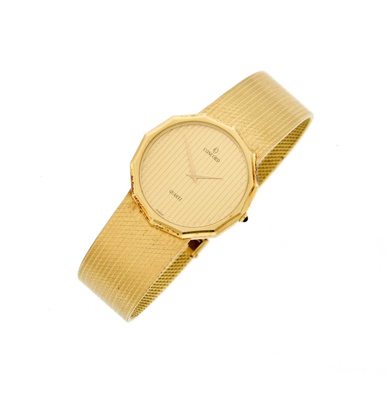 Lot 1037 - Concord Gold Wristwatch