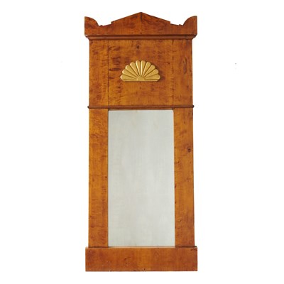 Lot 224 - Biedermeier Cherrywood Mirror