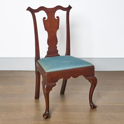 Lot 45 - Chippendale Walnut Side Chair