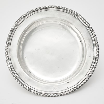 Lot 168 - Horse Racing Interest: George II Sterling Silver Trophy Basin