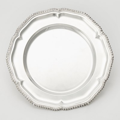 Lot 196 - Elizabeth II Sterling Silver Charger