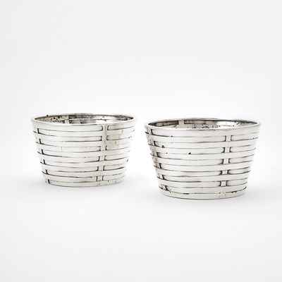Lot 3004 - Pair of Tiffany & Co. Sterling Silver Baskets