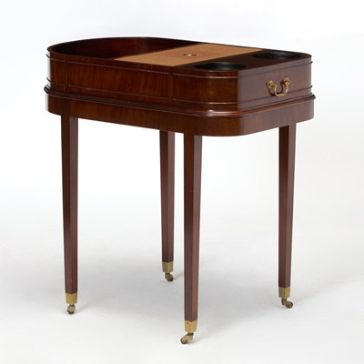 Lot 477 - George III Style Mahogany Drinks Table