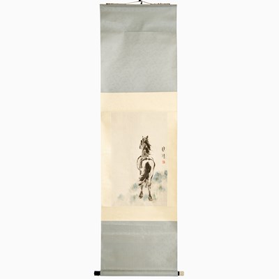 Lot 131 - A Chinese Painting, After Xu Beihong