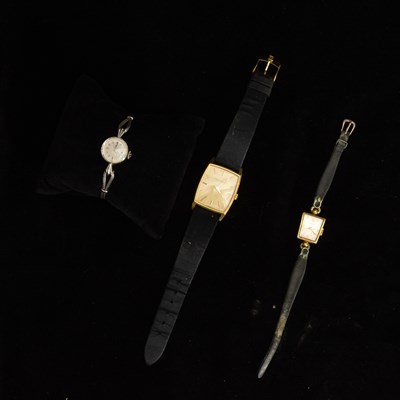 Lot 112 - Three Gold and Stainless Steel Wristwatches