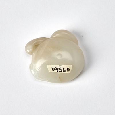 Lot 34 - A Small Chinese White Jade Carving