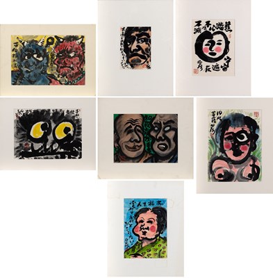 Lot 181 - A Group of Japanese School Paintings