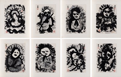 Lot 182 - A Group of Japanese School Paintings and Calligraphy