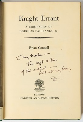 Lot 163 - Douglas Fairbanks, Jr.'s biography, heavily annotated and corrected
