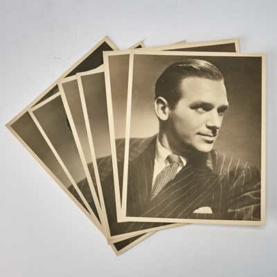 Lot 154 - Group of signed vintage photographs of Douglas Fairbanks, Jr. by George Hurrell