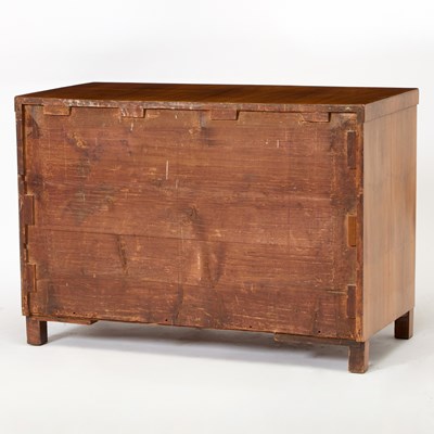Lot 163 - Biedermeier Walnut Commode