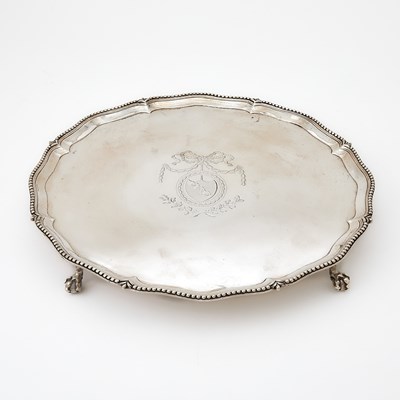 Lot 84 - George III Sterling Silver Salver