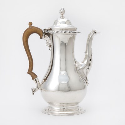 Lot 78 - George III Sterling Silver Coffee Pot