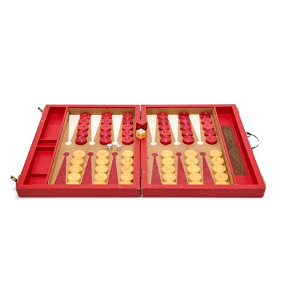 Lot 288 - Mid-Century Modern Backgammon Game