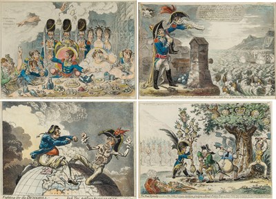 Lot 601 - After James Gillray (1756-1815)