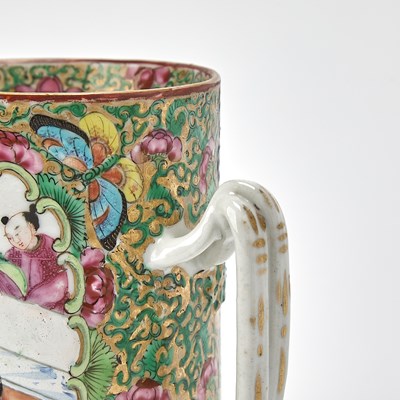 Lot 135 - Group of Chinese Rose Medallion Table Articles