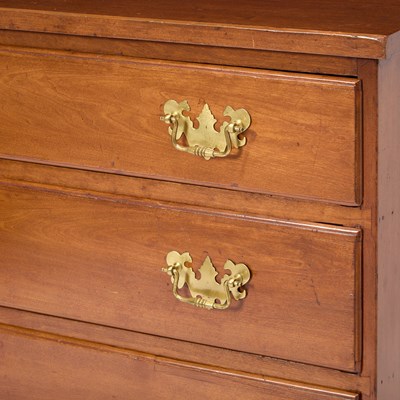 Lot 143 - Chippendale Mahogany Chest of Drawers
