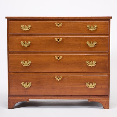 Lot 143 - Chippendale Mahogany Chest of Drawers