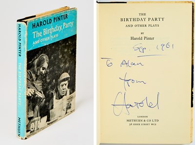 Lot 255 - An inscribed copy of Pinter's Birthday Party