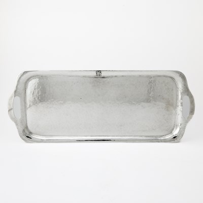 Lot 228 - Lebolt & Co. Sterling Silver Two Handled Tray