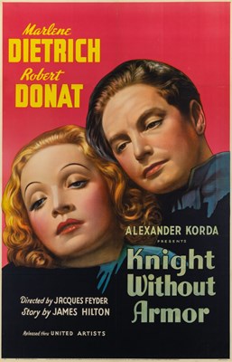 Lot 163 - Knight Without Armor Movie Poster