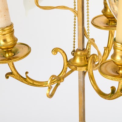 Lot 165 - Louis XVI Style Gilt Bronze Bouillotte Lamp