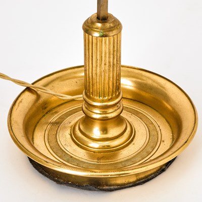 Lot 165 - Louis XVI Style Gilt Bronze Bouillotte Lamp