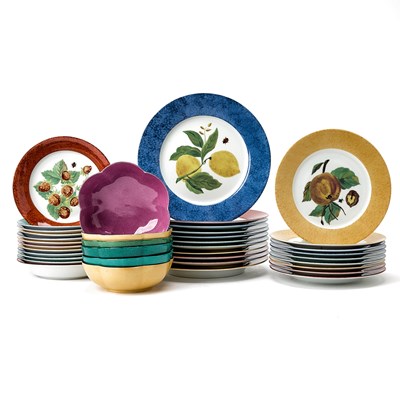 Lot 404 - Laure Japy for Limoges Porcelain Dinner Service