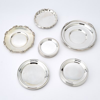Lot 3092 - Group of Continental Silver Dishes