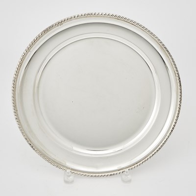 Lot 3310 - Continental Silver Circular Tray