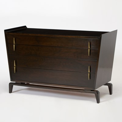 Lot 301 - Hathaways Art Deco Style Chest of Four Drawers