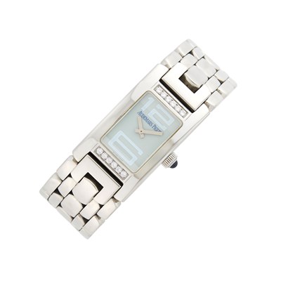 Lot 30 - Audemars Piguet Stainless Steel and Diamond 'Promesse' Wristwatch
