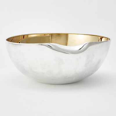 Lot 334 - Elsa Peretti for Tiffany & Co. Sterling Silver "Thumbprint" Bowl