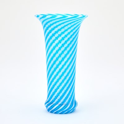 Lot 3197 - French Blown Glass Beaker Vase