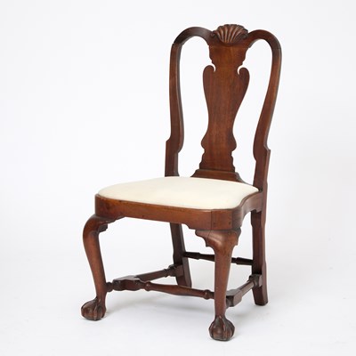 Lot 92 - Queen Anne Mahogany Side Chair